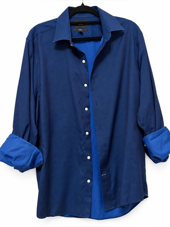 Bonobos Other - 🦕Bonobos| Wrinkle-Free Standard Fit Blue Micro Dot Button Down Shirt Men’s Large